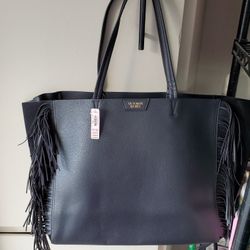 New VS TOTE BAG, Fringe Sides