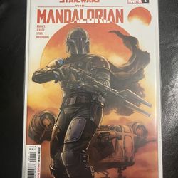 Star Wars Mandalorian Comicbook Issue # 1 (Marvel)