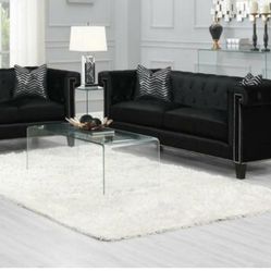 Living Room Set With Ottoman
