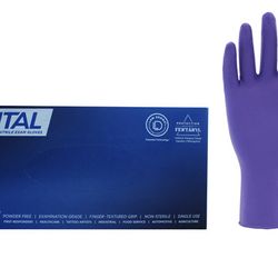 Vital 5 mil Exam Nitrile Gloves 🔥sale