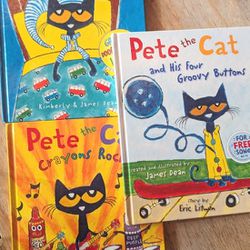 Pete The Cat Hardback Books Set Of Three 