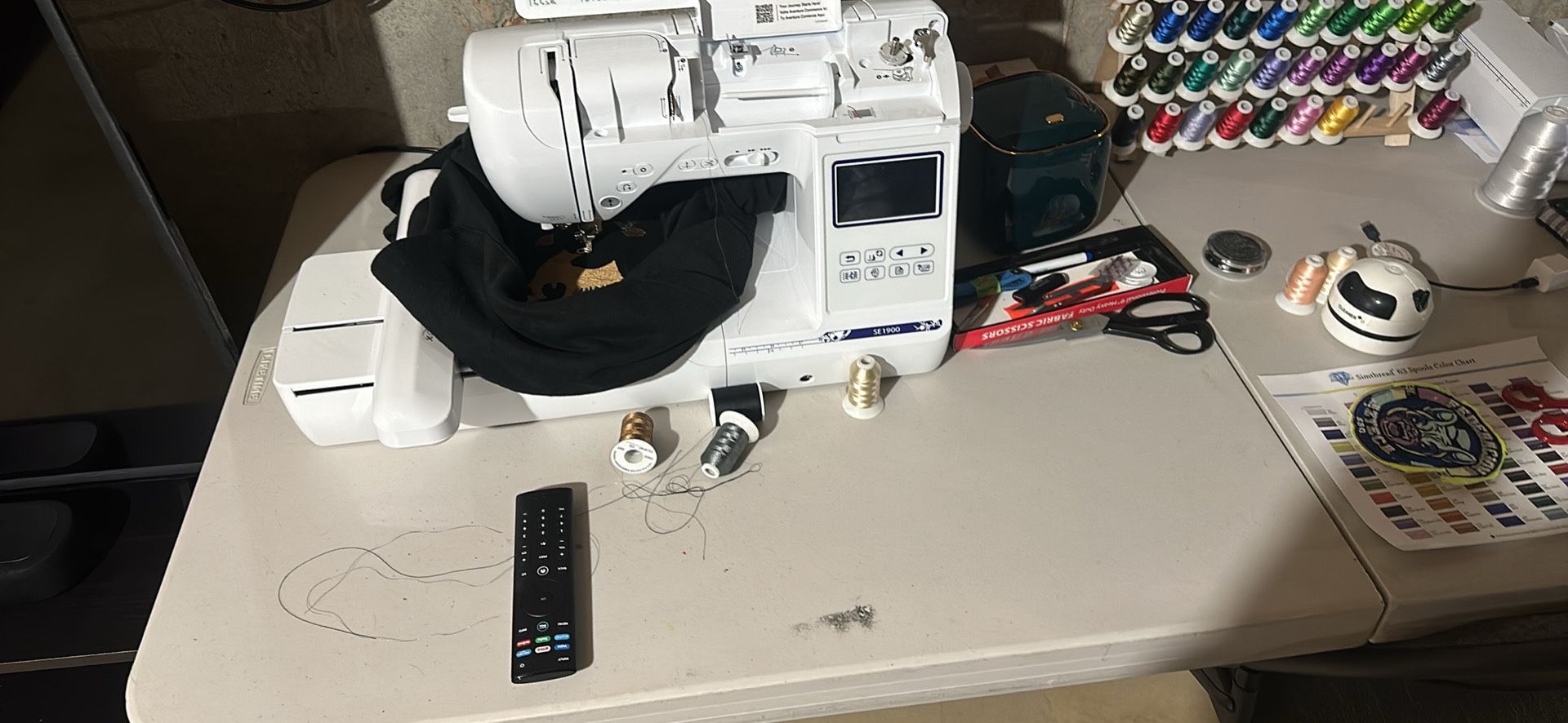 Brothers Se1900 Embroidery Machine