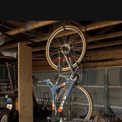 Mountain Bike Full Suspension 15-18 Gears Clip In Petals 