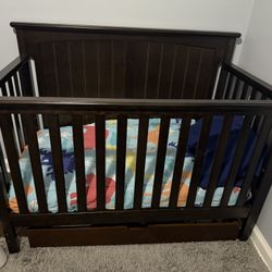 ChildCraft Crib With Storage Drawer Underneath