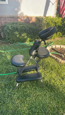 Sit down massage chair
