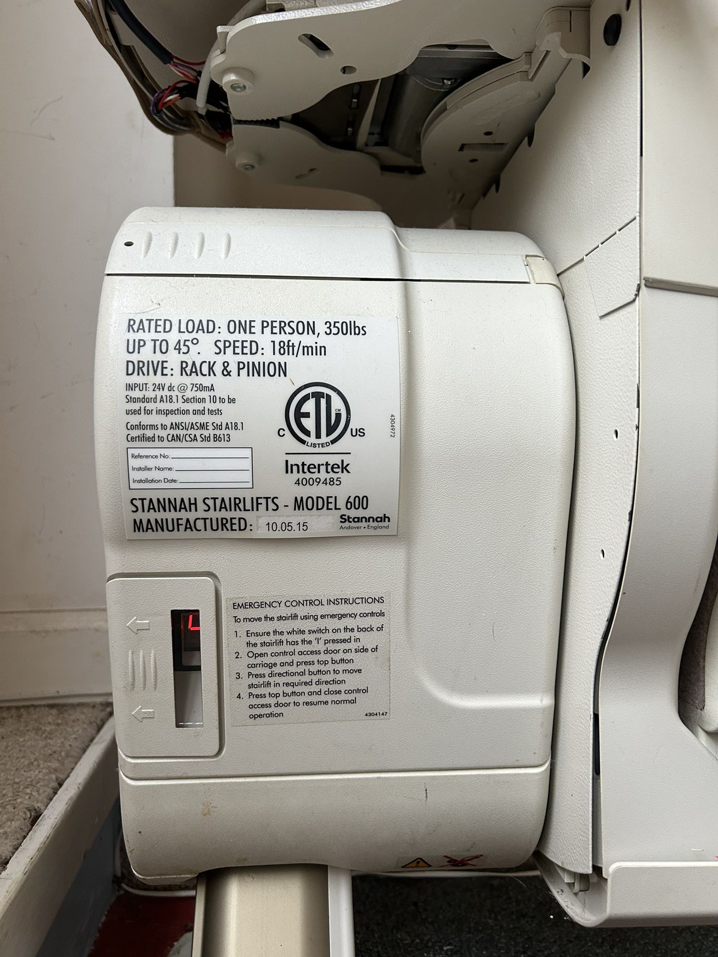 Stairlift