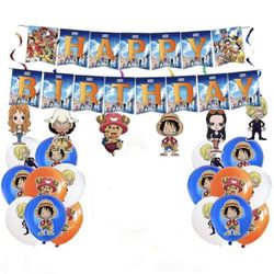 One Piece Anime Party Supplies