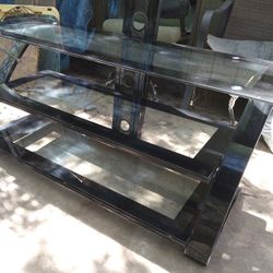 3 Tier Glass TV Stand