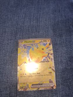 Pokemon Pikachu EX