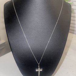 14k Gold Chain With Diamond Necklace 
