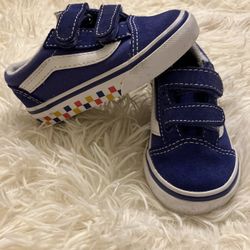 VANS kids Old School V shoes size US 5.5 T