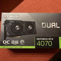 ASUS RTX 4070 Dual OC