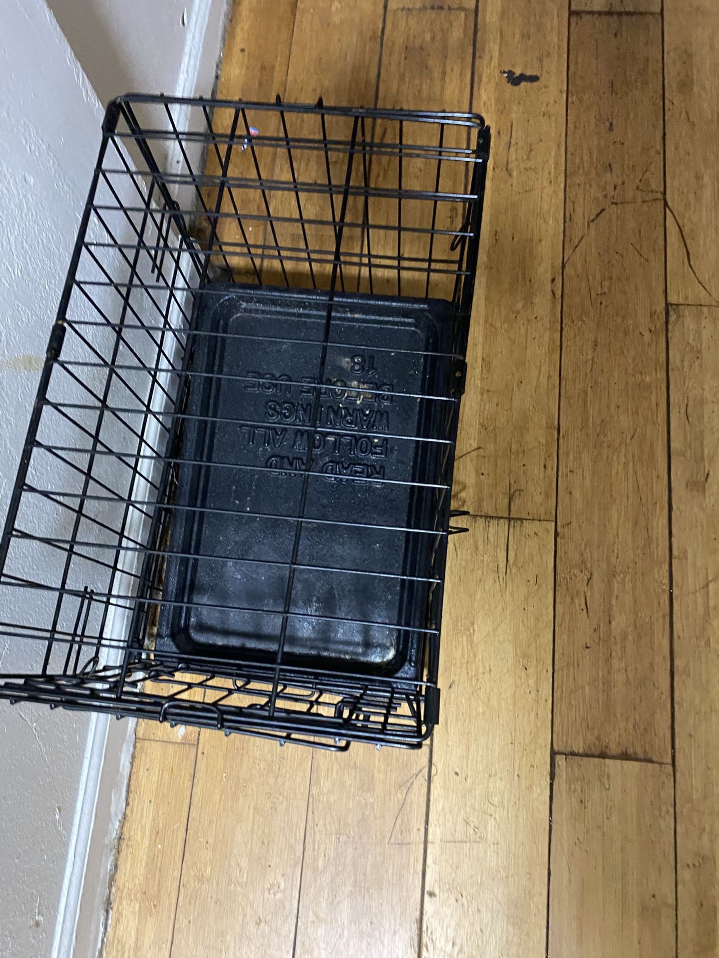 Small Dog Cage With Tray