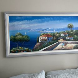Scenic Framed Canvas