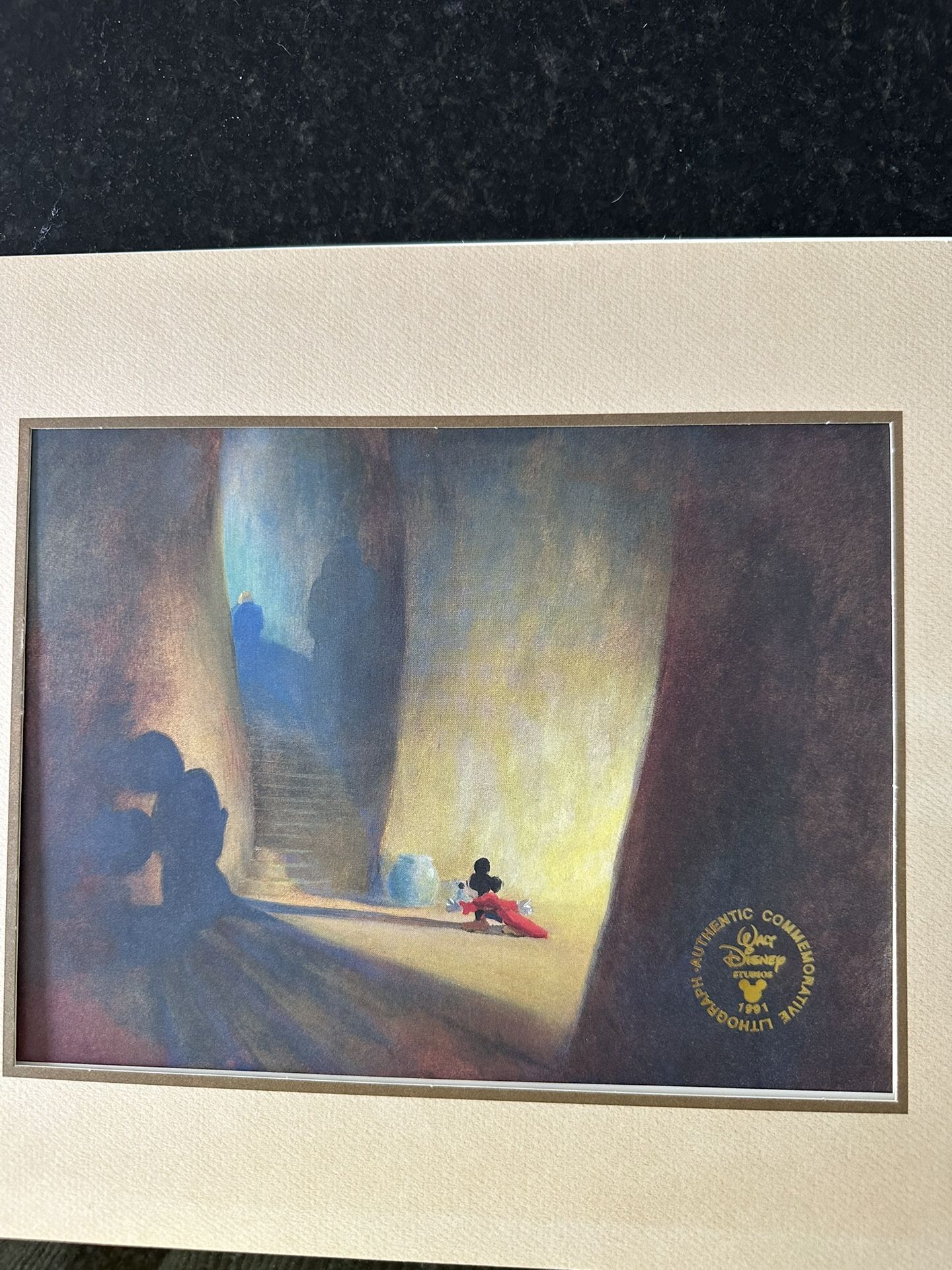 Mickey Mouse Lithograph