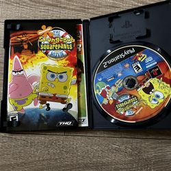 SpongeBob Movie PS2 Game