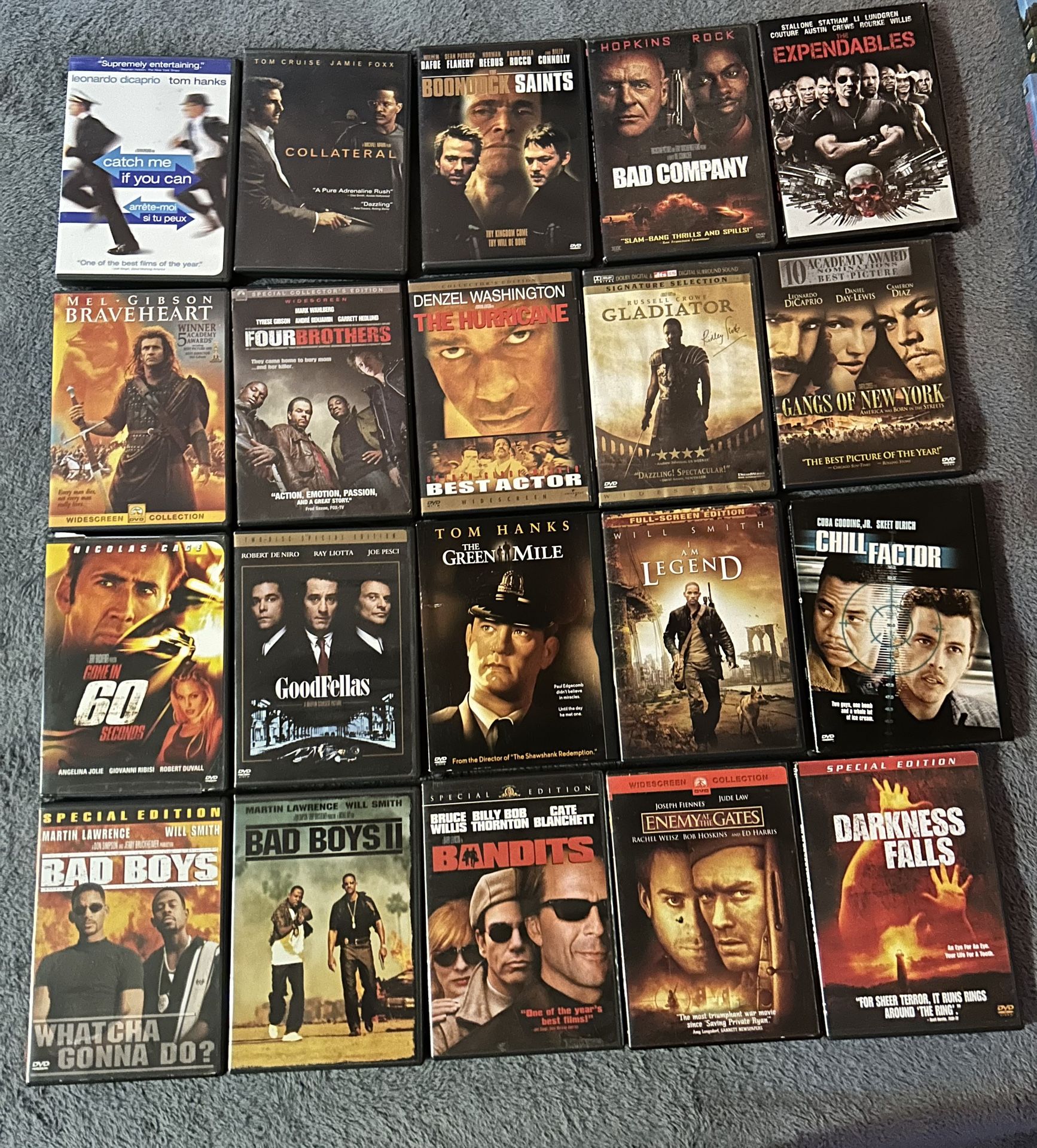 20 DVD Movies - Make Best Offer $$$