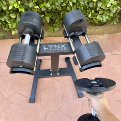 80Ib Adjustable Dumbbells (New in Box)  