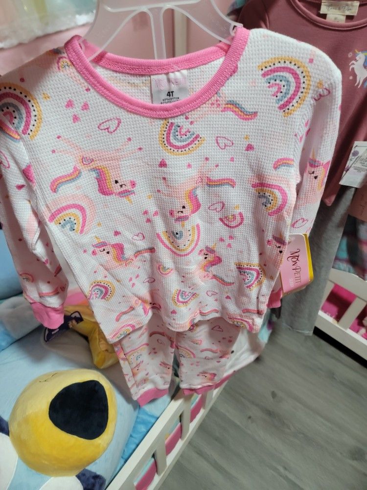 New 4T Toddler Girls Pj