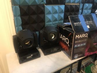 Robot Lights-  Marq Spot 300, Three Lights