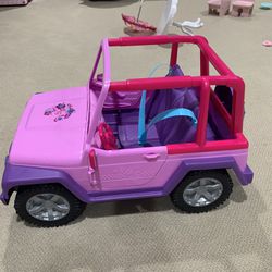 Journey Girls 18in Doll Jeep