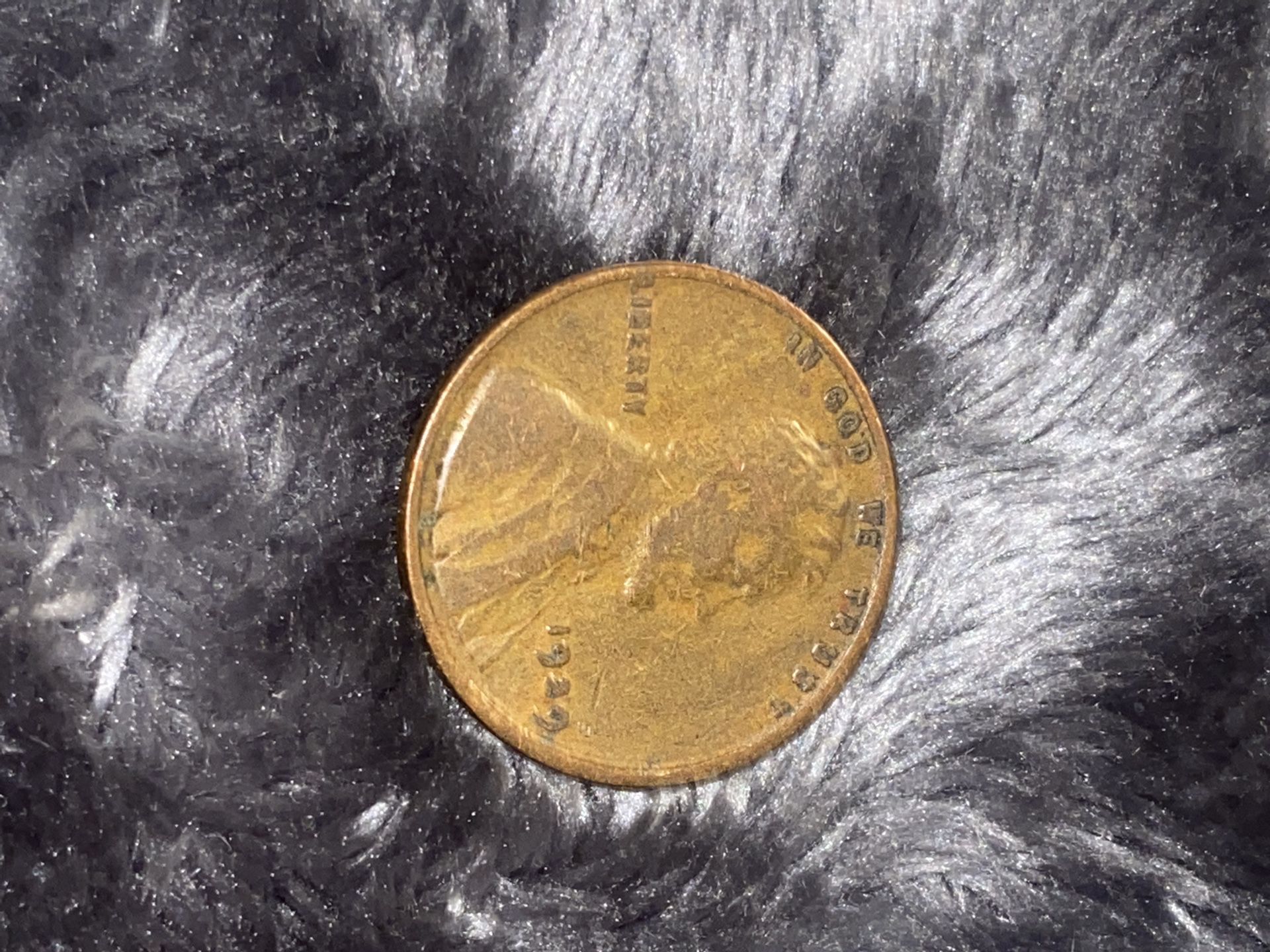 1929 Lincoln Wheat Cent Penny Coin 
