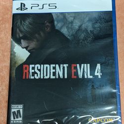 Resident Evil 4 Remake - PlayStation 5 - Brand New Sealed 
