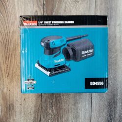 Makita BO4556 1/4 in. Sheet Finishing Sander (BRAND NEW FACTORY SEALED)