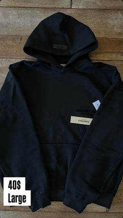 Black Essential hoodie