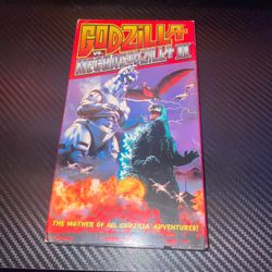 Vintage Godzilla Vs MechaGodzilla 2 VHS Tape
