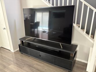 75” Sony TV with tv stand