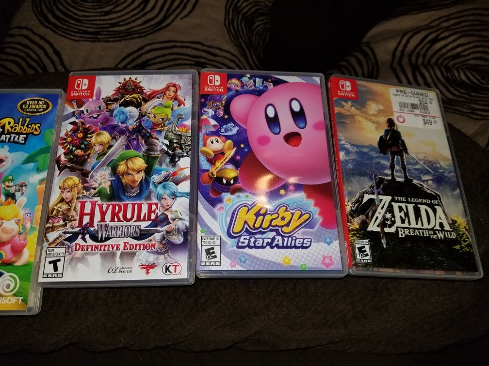 Nintendo switch games for sale .