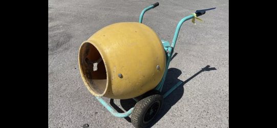 2017 Imer WHEELMAN II Portable Electric Wheelbarrow Multi Mixer