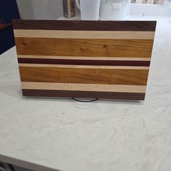 Handmade Mixed Wood Cutting Board