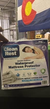 CleanRest Waterproof Mattress Protector - King