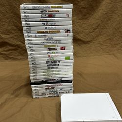Nintendo Wii. Like New , No scratches, or dust! 28 fun Games!