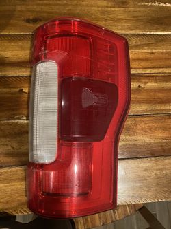 Right Side LED 2019 Rear Rear Tail Light Ford F-350 Light Plastic 