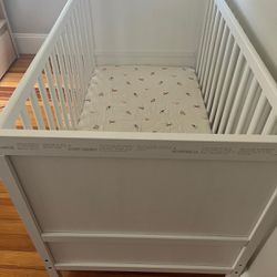 Ikea Crib With Mattress