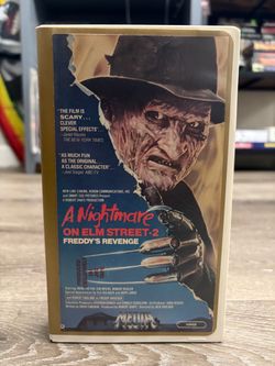 A Nightmare on Elm Street 2 VHS Tape