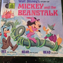 Disney Read Along Book And Record