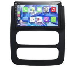 4+64 Android 13 Car Radio for Dodge RAM 1500/2500/3-2006, 9 Inch IPS Touch Screen Car Stereo with Wireless Carplay&Android Auto,GPS, WiFi, Blu