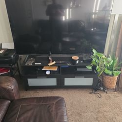 65" Samsung Smart TV AND Tv Stand