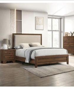 KING BED FRAME NO MATTRESS