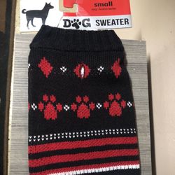 New Small Dog Sweater     $5