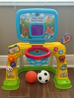 VTech Smart Shots Sports Center – Complete with Both Balls – $25