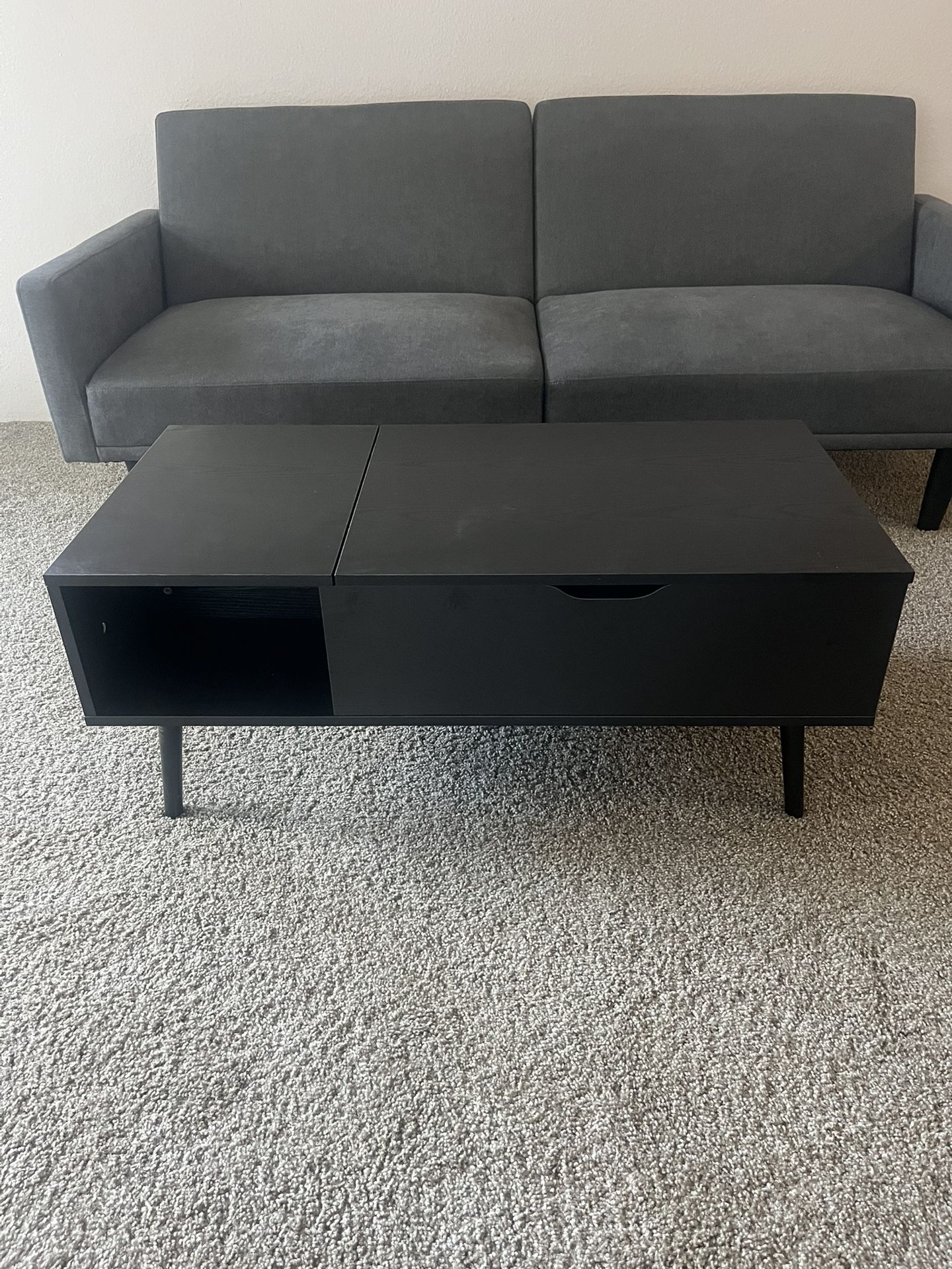coffee table with table