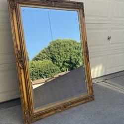 Antique Floor Mirror 