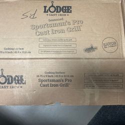 Sportsman’s Pro Cast Iron Grill