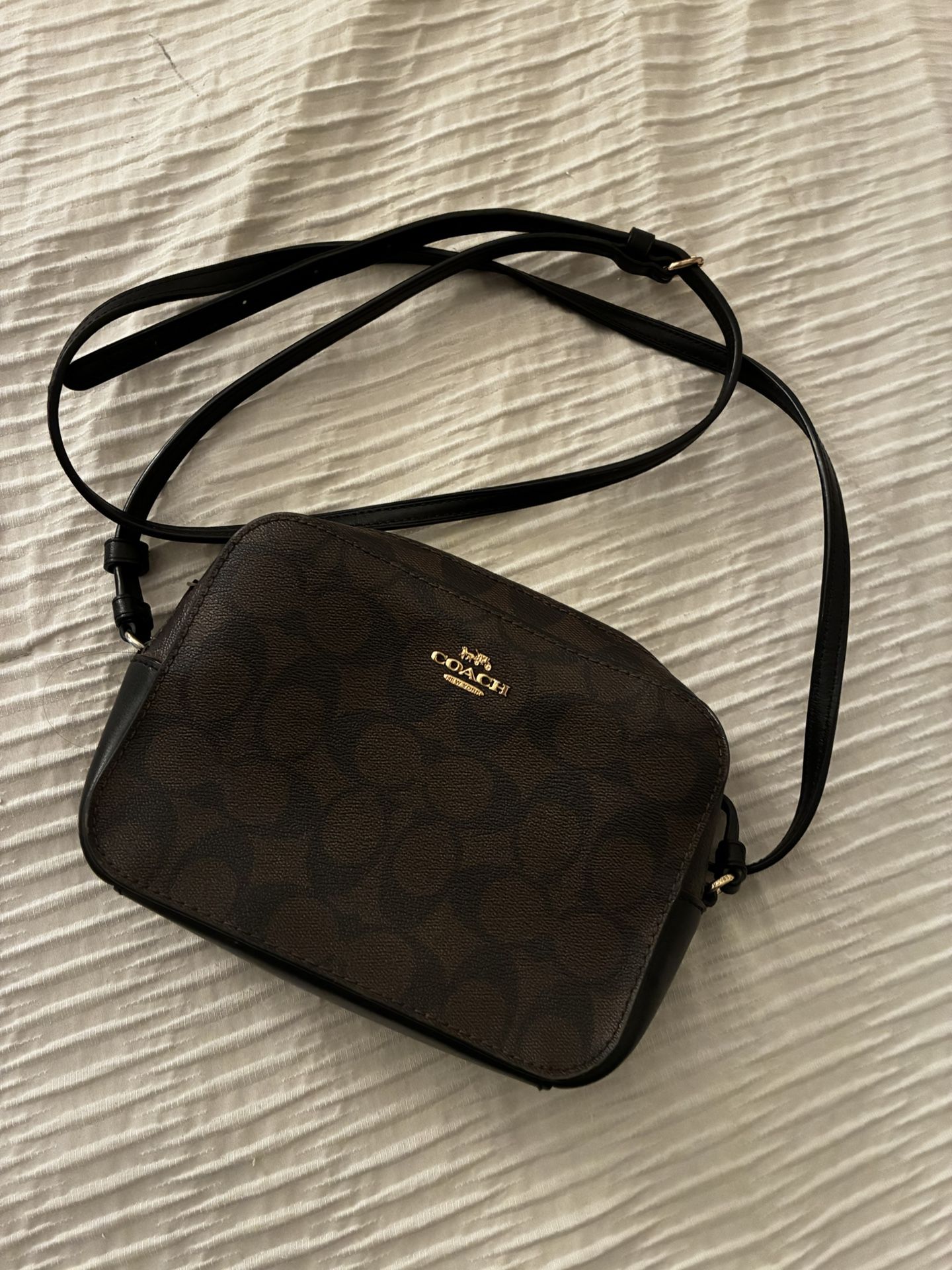 COAH mini camera bag signature canvas
