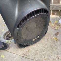 Concert 18in Speaker, built-in equalizer